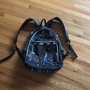 Lesportsac Kids Backpack - Black with Multicolor Accents